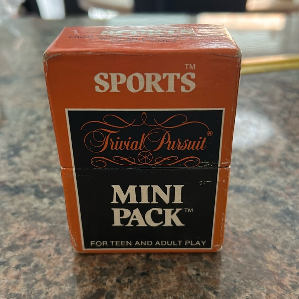 Trivial Pursuit mini pack